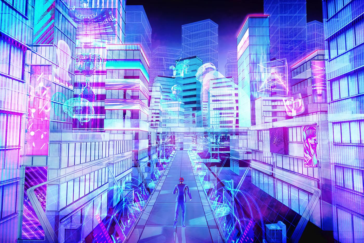 The metaverse is a 3D online virtual space that connects individuals in all aspects of their lives